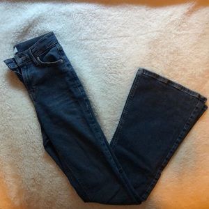 TOPSHOP MOTO JAMIE FLARE JEANS